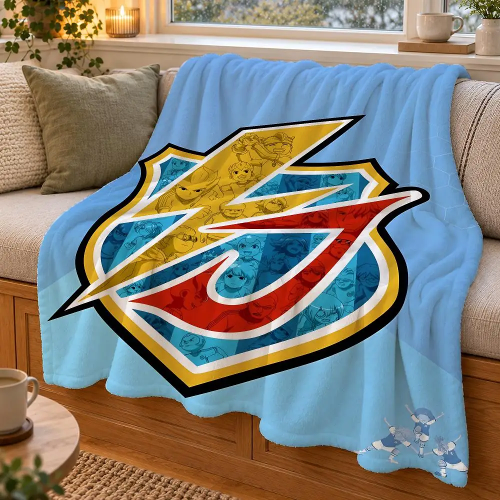 Inazuma Eleven Throw Double Sided Flannel Throw Blanket Soft Warm Washable Home Decor