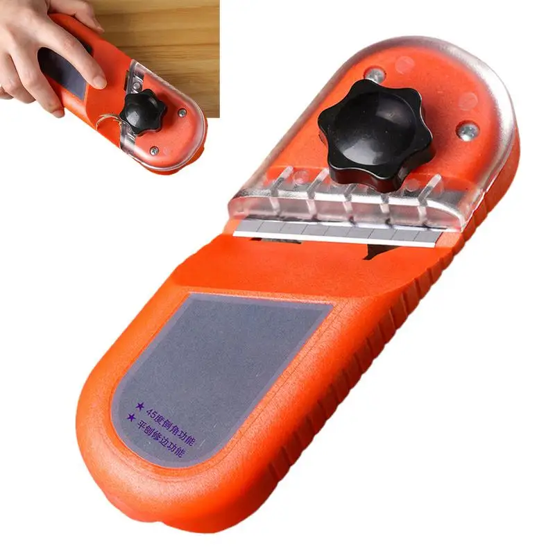 

Plasterboard Edger Fast Cutter Chamfering Planer 45 Degree 180 Degree Angle Beveler Woodworking Supplies For Professional