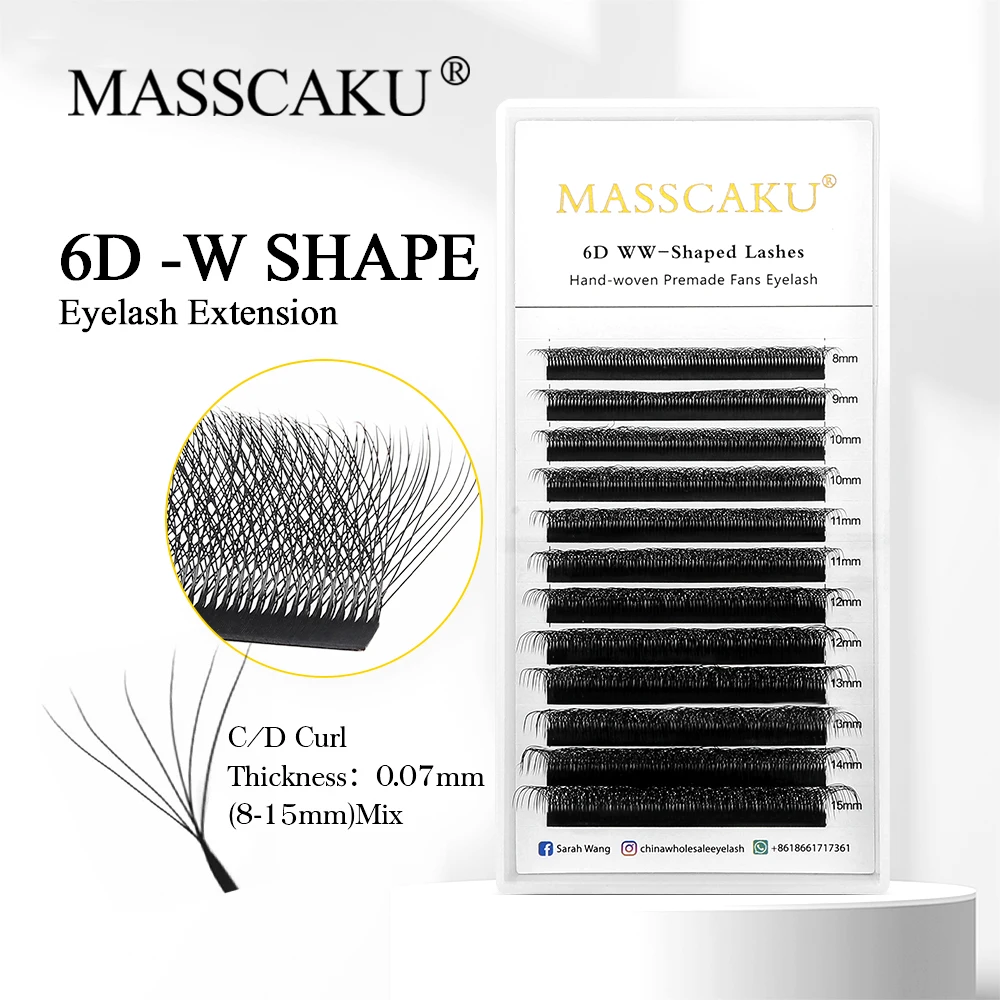 

Wholesale 5D 6D 7D 8D 10D W Shape Big Bundle Eyelash Extension Mega Volume Premade Fans Eyelashes Super Soft Full Dense Lashes