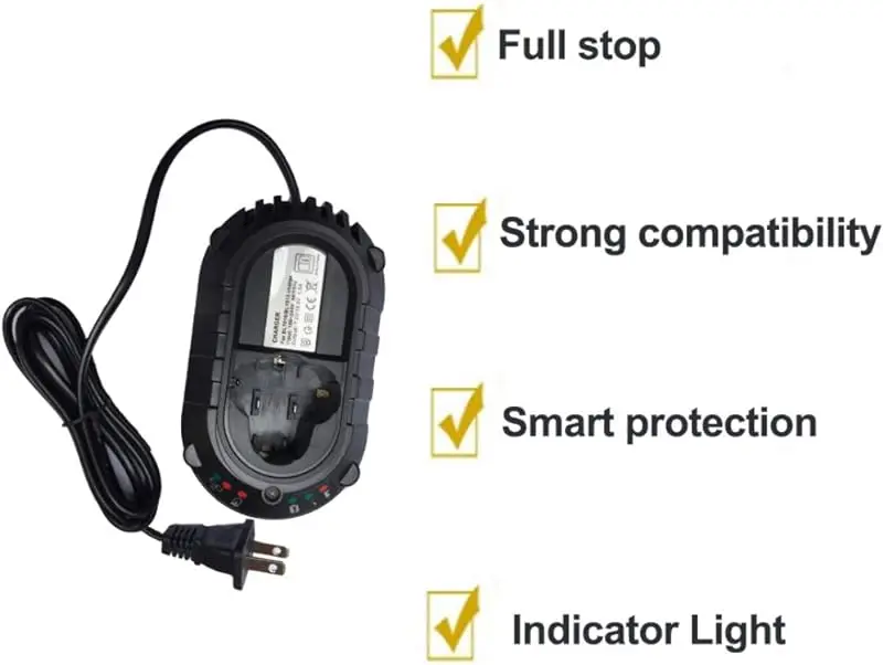 شاحن بطارية ليثيوم أيون من ماكيتا ، شحن سريع ، 7.2 فولت-10.8 فولت ، 1.5A ، BL1014 ، BL7010