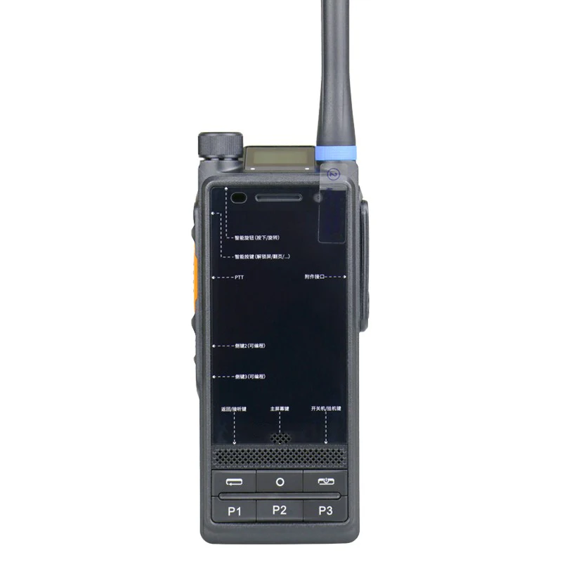 waterproof long range PDC680 walkie talkie wireless Handheld Digital PDC680 Digital Radio Walkie Talkie