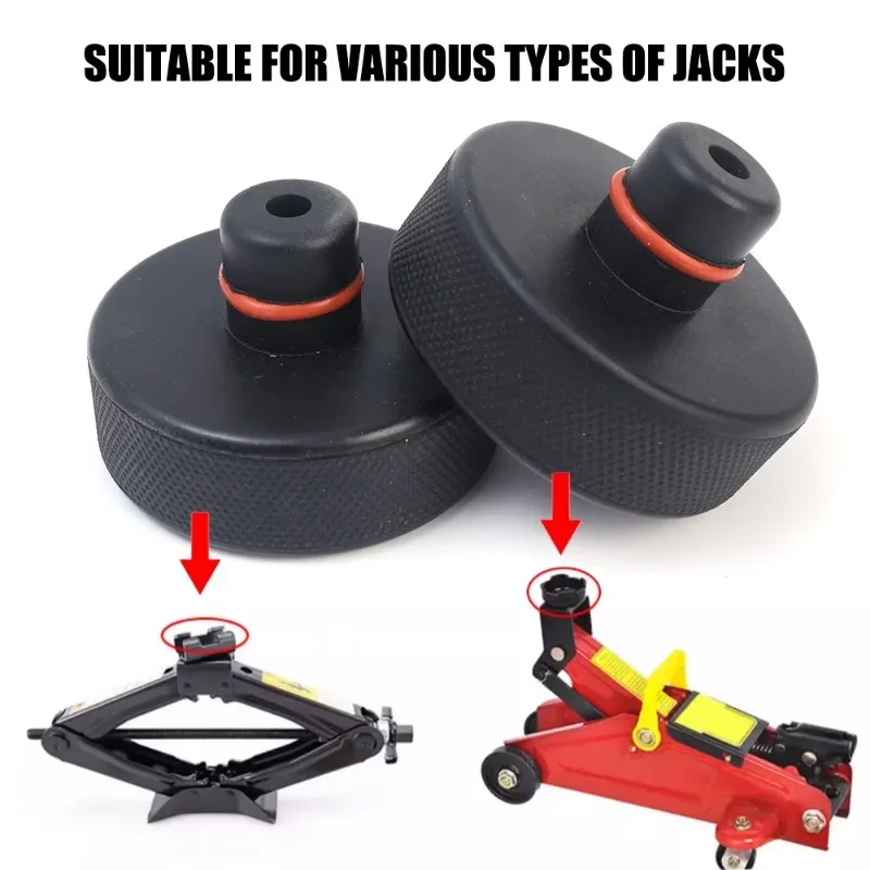 Lifting Jack Rubber Pad for Tesla Model 3/Y/S/X 2017-2024 Car Tire Repair Tools Accessories Lifting Jack Pad Lift Stands Adapter