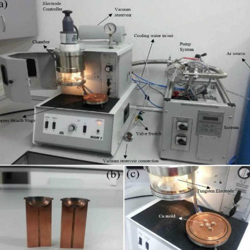 Edmund Buehle Compact Arc Furnace MAM-1 Laboratory Special Intermediate Frequency Melting Furnace For Copper Smelting