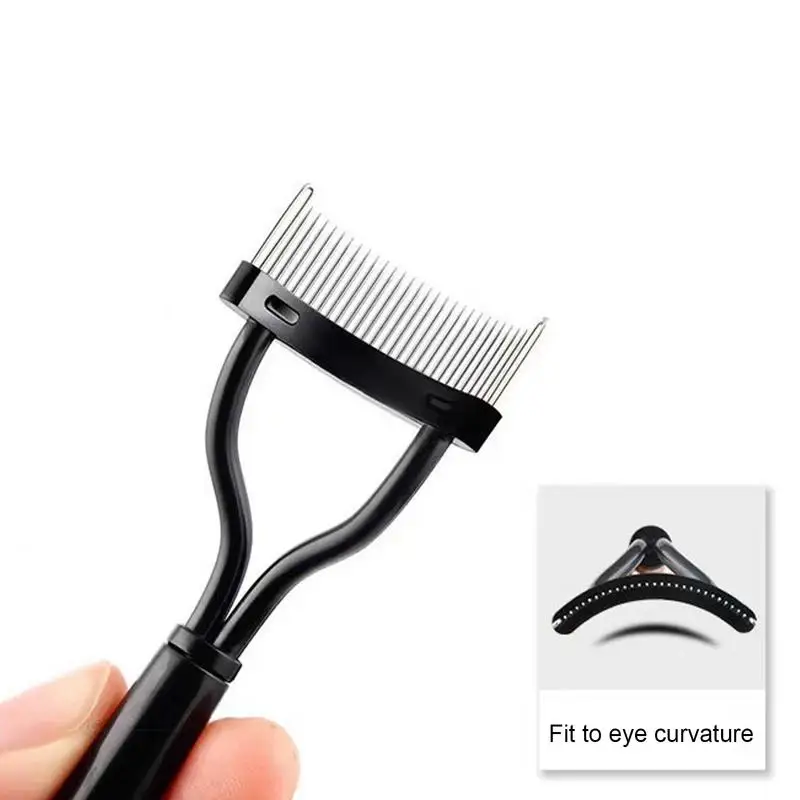 หวีขนตาเครื่องสําอางแปรงเครื่องมือ Eyelash Definer มาสคาร่าหวีมาสคาร่า Applicator EyeLash Separator Professional Eye Makeup