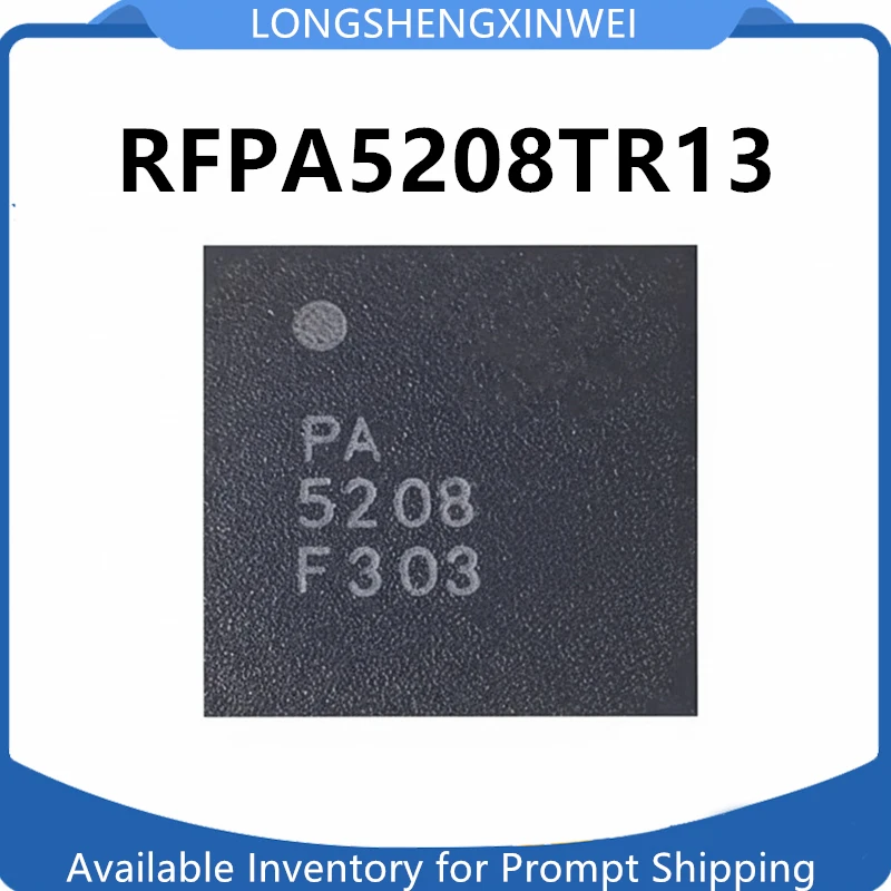 1PCS New Original RFPA5208TR13 PA5208 QFN10 Packaged Radio Frequency Amplifier