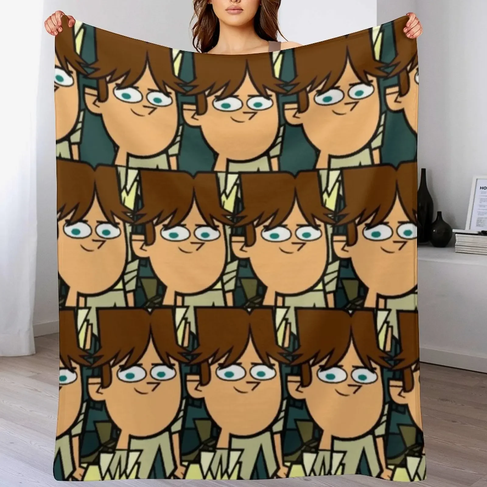 Total Drama: Cody Throw Blanket Soft Home Decor Blanket for Couch Bedroom