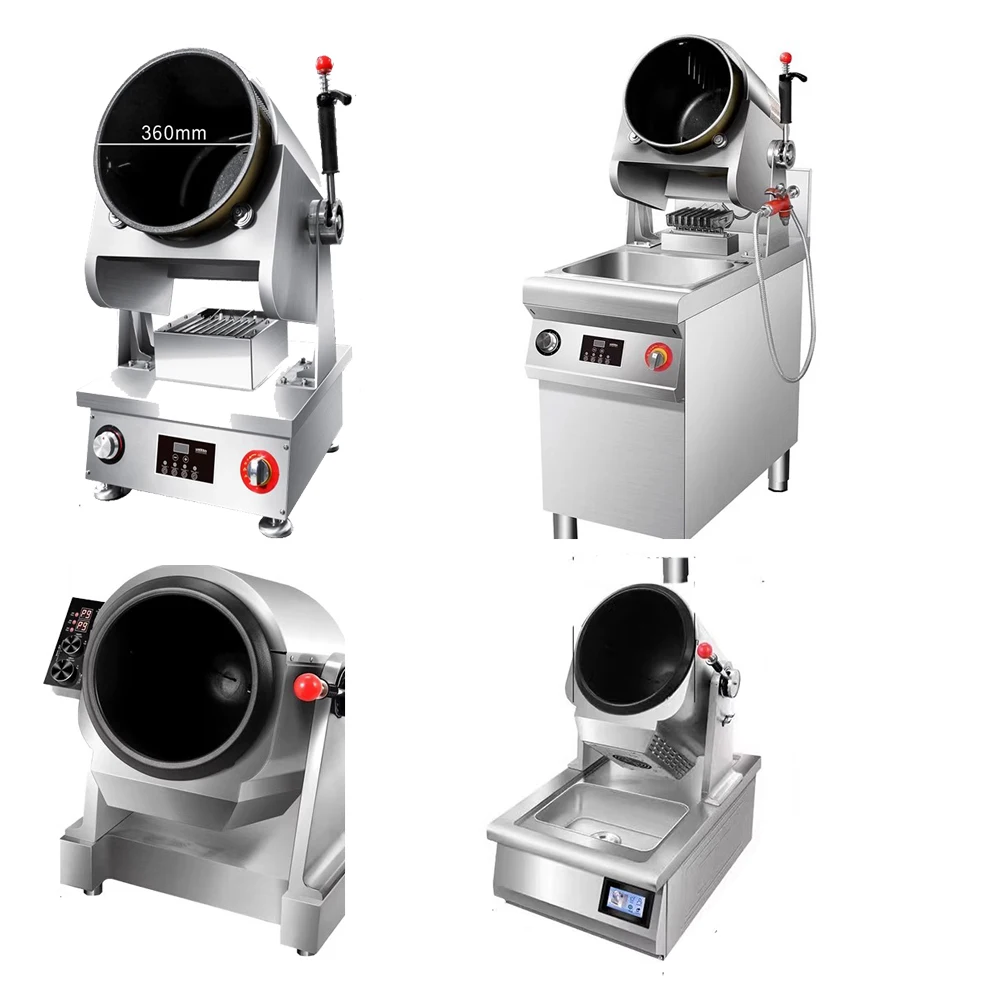 

Semikron Automatic Cooking Wok Machine Auto Fried Rice Stir Fry Cooking Machine Kitchen Automatic Robot