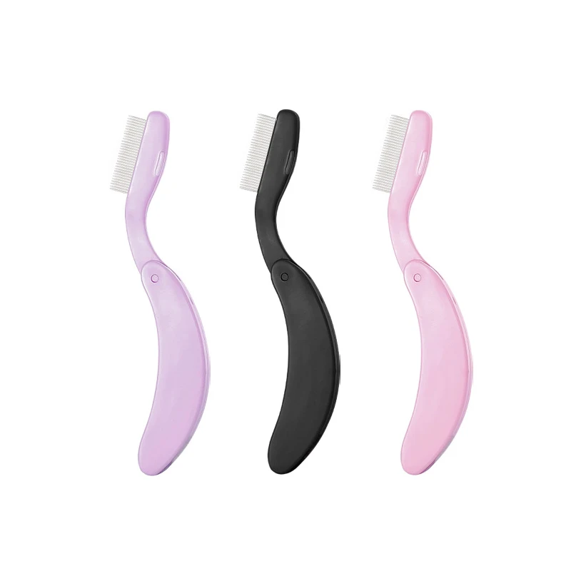 3 Teile/satz Faltbare Wimpern Pinsel Für Entwirren Mascara Clumps Und Trennen Wimpern Make-Up-Tools