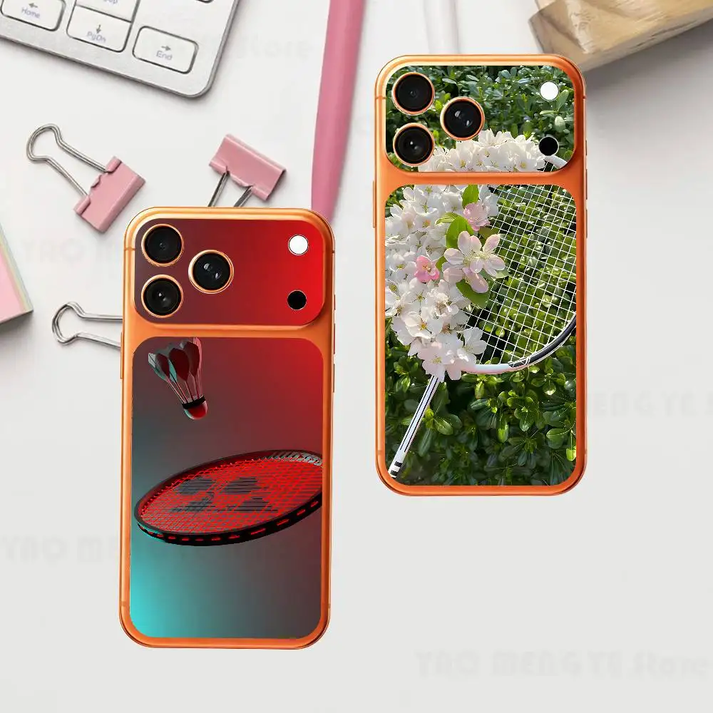 

Sports Badminton Plain Decal Skin For IPhone17 Pro ProMax Back Film Cover Wrap Anti-scratch Durable Sticker