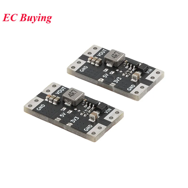 10pcs/1pc 2A DC-DC Buck Step-down Power Supply Module 4.5-16V to 3.3V 5V 1.5A Voltage Regulated/Stabilizers Converter Board