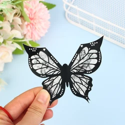 1Pcs Black Butterfly Eyeliner Stencils Multifunctional Eyeliner Aid Quick Eye Makeup Tool For Eyebrow Eyelash Contour Lip Line