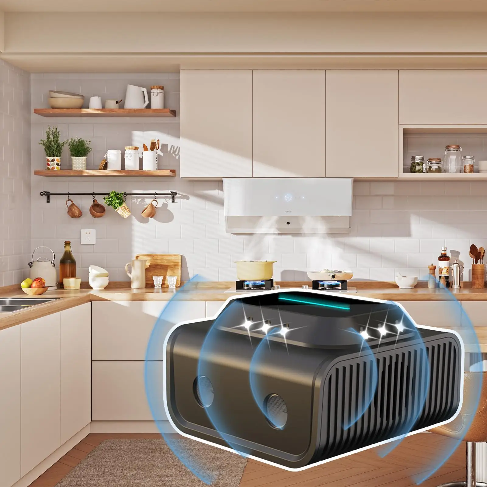 Variable Frequency Animal Management Color Changing Animal Solution With Green Blue Red Lights Electronic Roof Warehouse Control