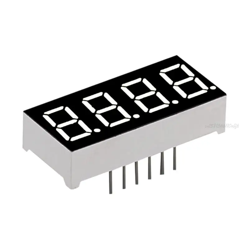 Perumahan Plastik Indikator Numerik LED Merah 27RB Daya Rendah untuk Modernisasi Peralatan