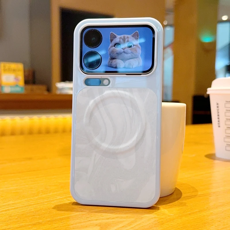 Per Xiaomi Mi 17 Pro Max Custodia di lusso in pelle PU MagSafe magnetica Custodia protettiva posteriore per Xiaomi Mi 17 17Pro Custodia per telefono