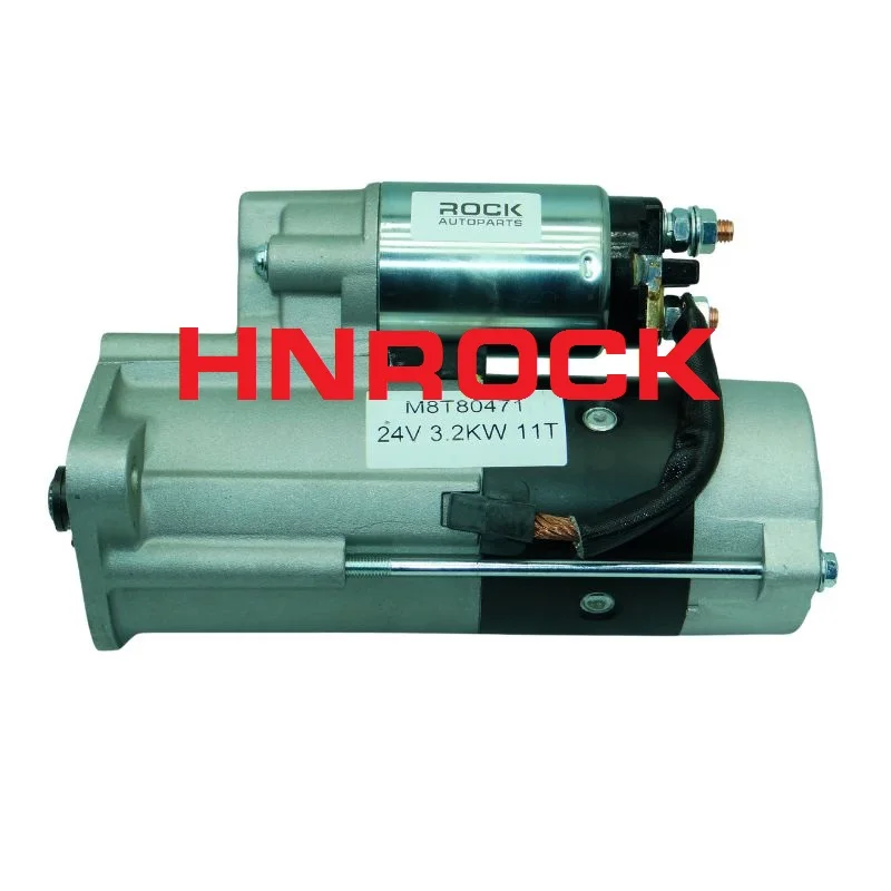 

Новый 24V 11T стартовый двигатель M8T80471 M8T80471A M8T80472 ME049372 для гусеничного экскаватора MITSUBISHI 4M40 двигателя