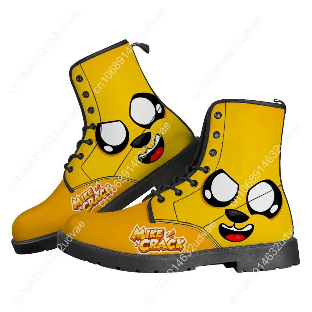 Mikecracks Boots Mens Womens Teenager Shoes Casual Boot Outdoor Light High Quality Couple Print on Demand Customize Shoe