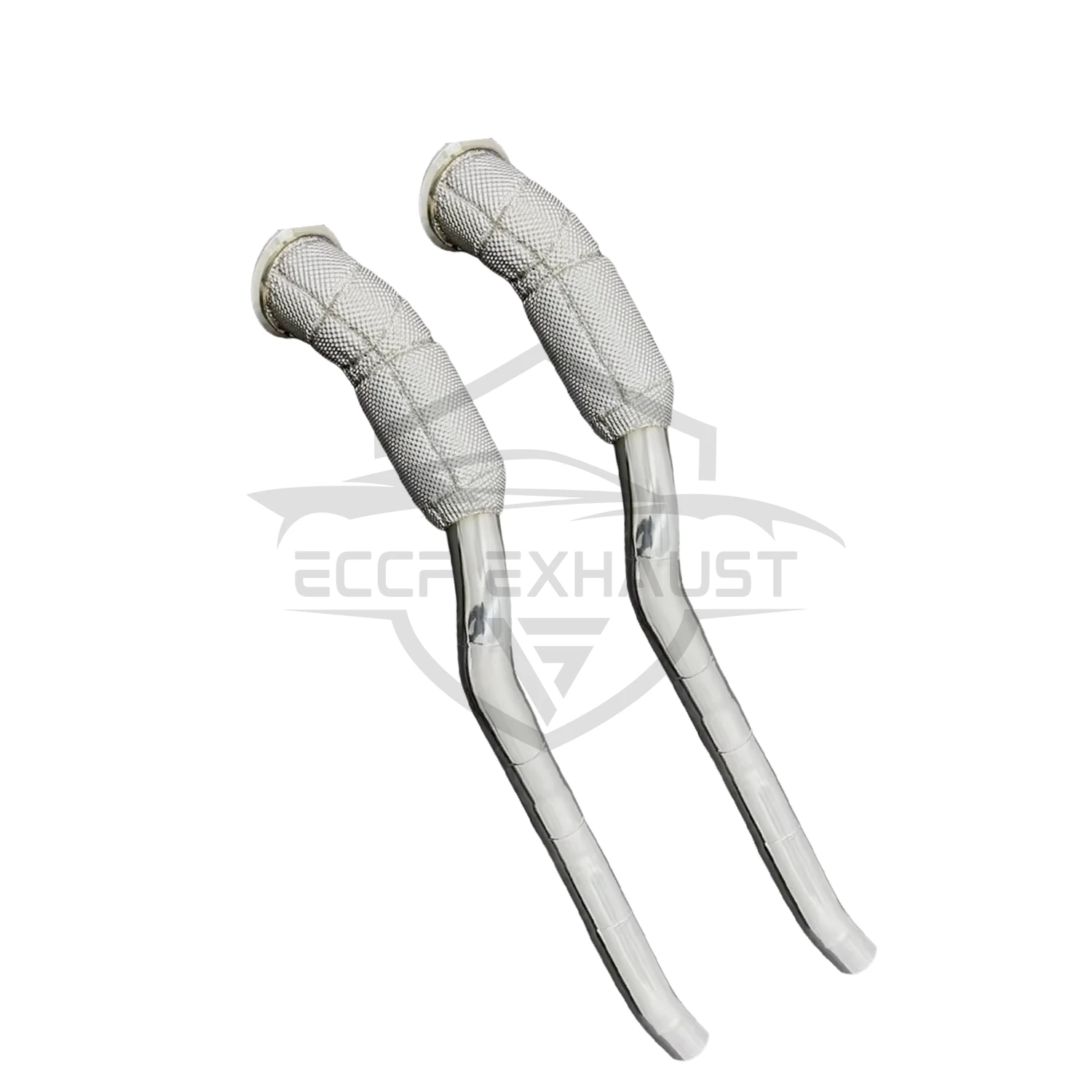 

Stainless Steel Sports Downpipe With Heat Shield For Ferrari F12 812 Aggressive Exhaust Sound High Flow Performance Upgrade