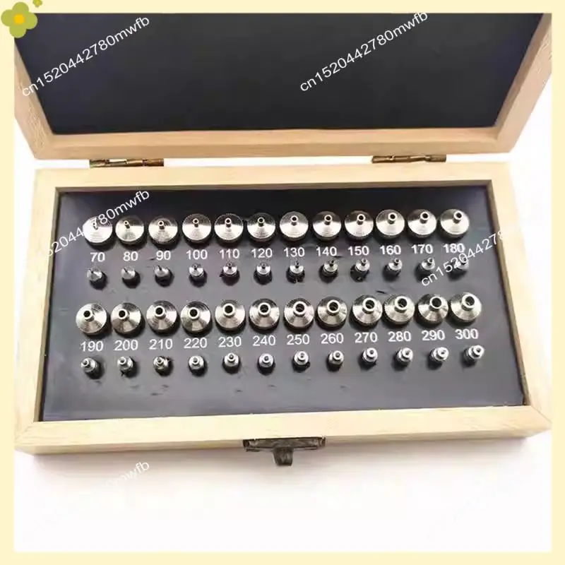 

LDHL Watch Press Set Aluminum Alloy Green With 48Pcs Dies With Micrometric Screw 4Mm&4Mm Watch Repair Tool Kit