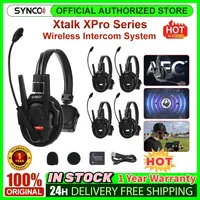SYNCO XTalk XPro Series 2.4GHz Wireless Intercom System Headset X1 X2 X5 X9 X13 for Performance Team For Live Show Recording