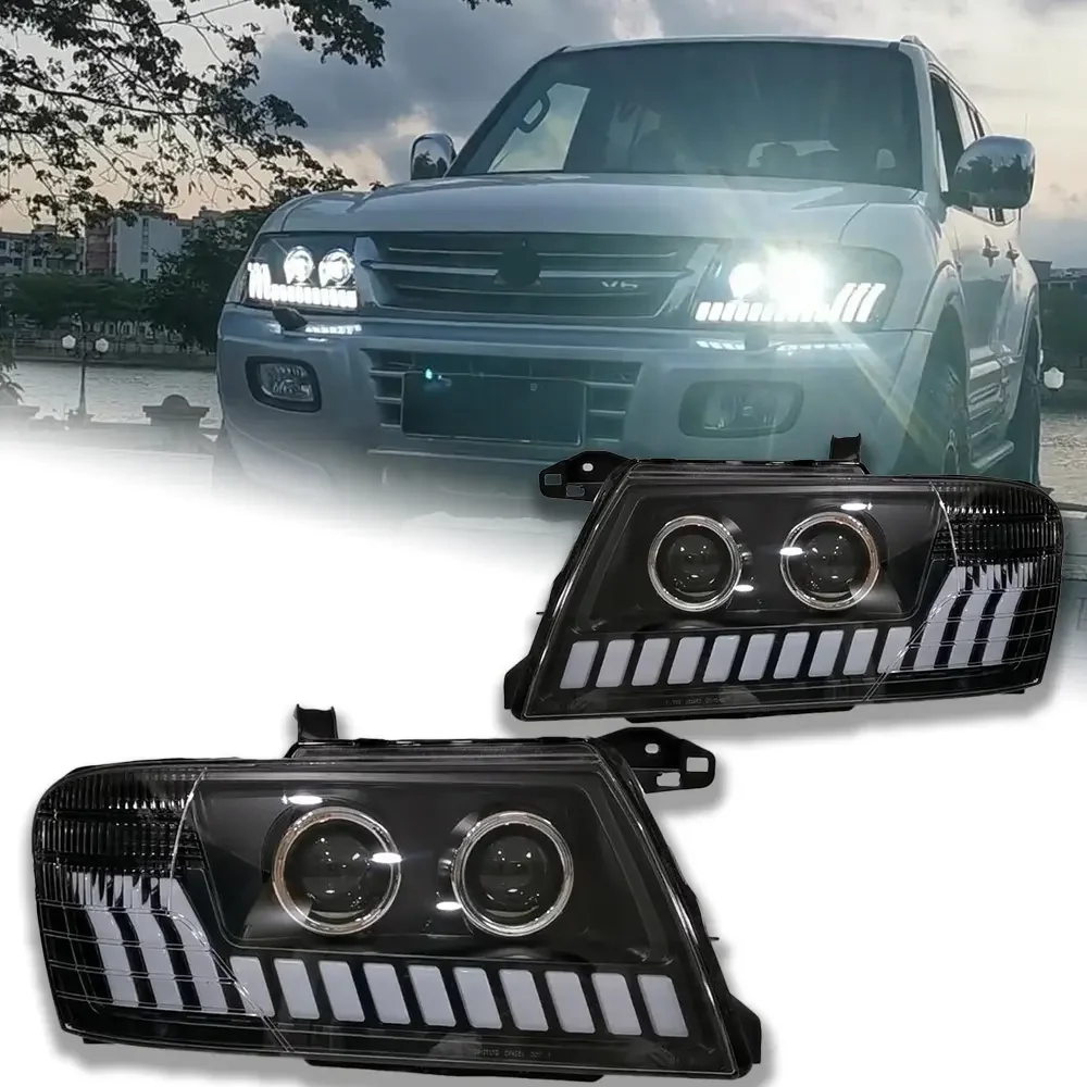 FULL LED HEADLIGHT 2003-2008 Year Pajero Montero V73 V75 V76 V77 V78 LED Head Light