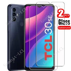 2PCS FOR TCL 30 SE 30+ Plus E 305 5G  HD Tempered Glass Protective On TCL30 30SE 30E TCL30SE Phone Screen Protector Film Cover