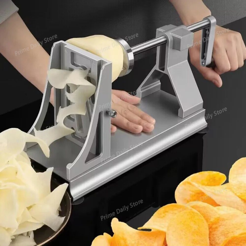 Multifunctional Manual Stainless‑Steel Vegetable Shredding Tool, Fruit & Root‑Vegetable Slicer for Potato, Carrot Prep