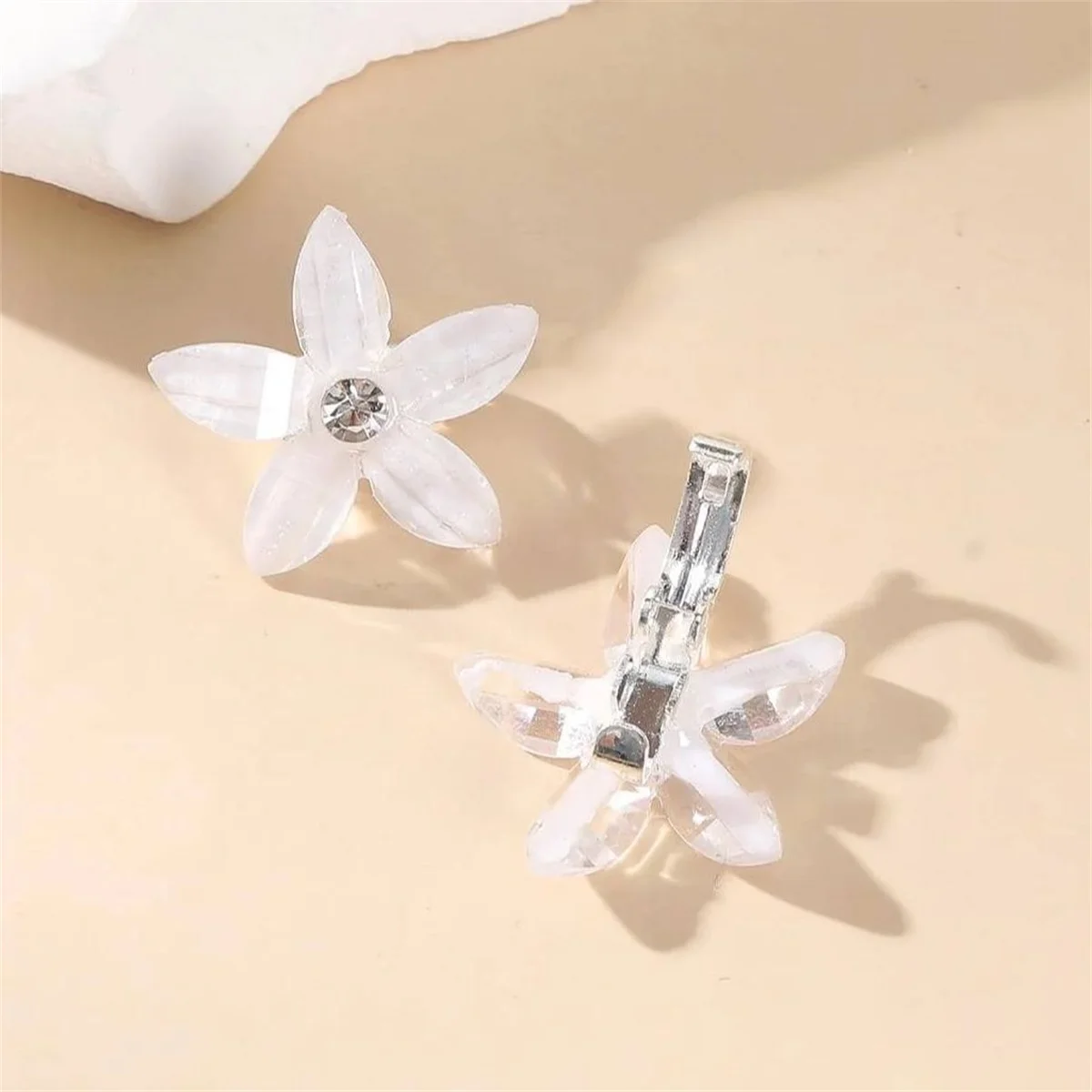10pcs Hair Clip Braided Small Flower Hair Buttons Hairpin For Everyday Styling Suitable For Travel Mini Hair Claw Accessories image 5