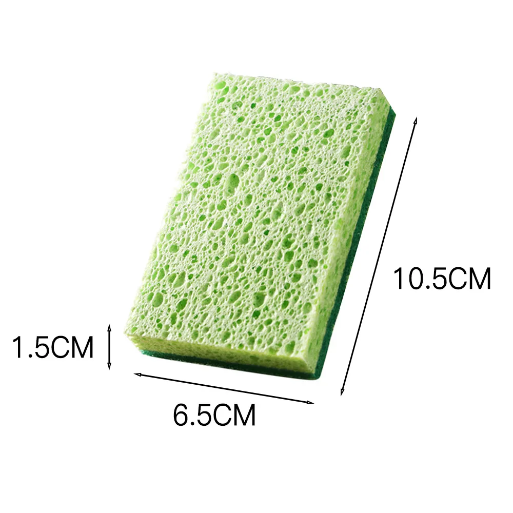 Kitchen Cleaning Sponges Non-scratch Compressed Cellulose Sponges for Kitchen Dishes Pots Pans Car Cleaning