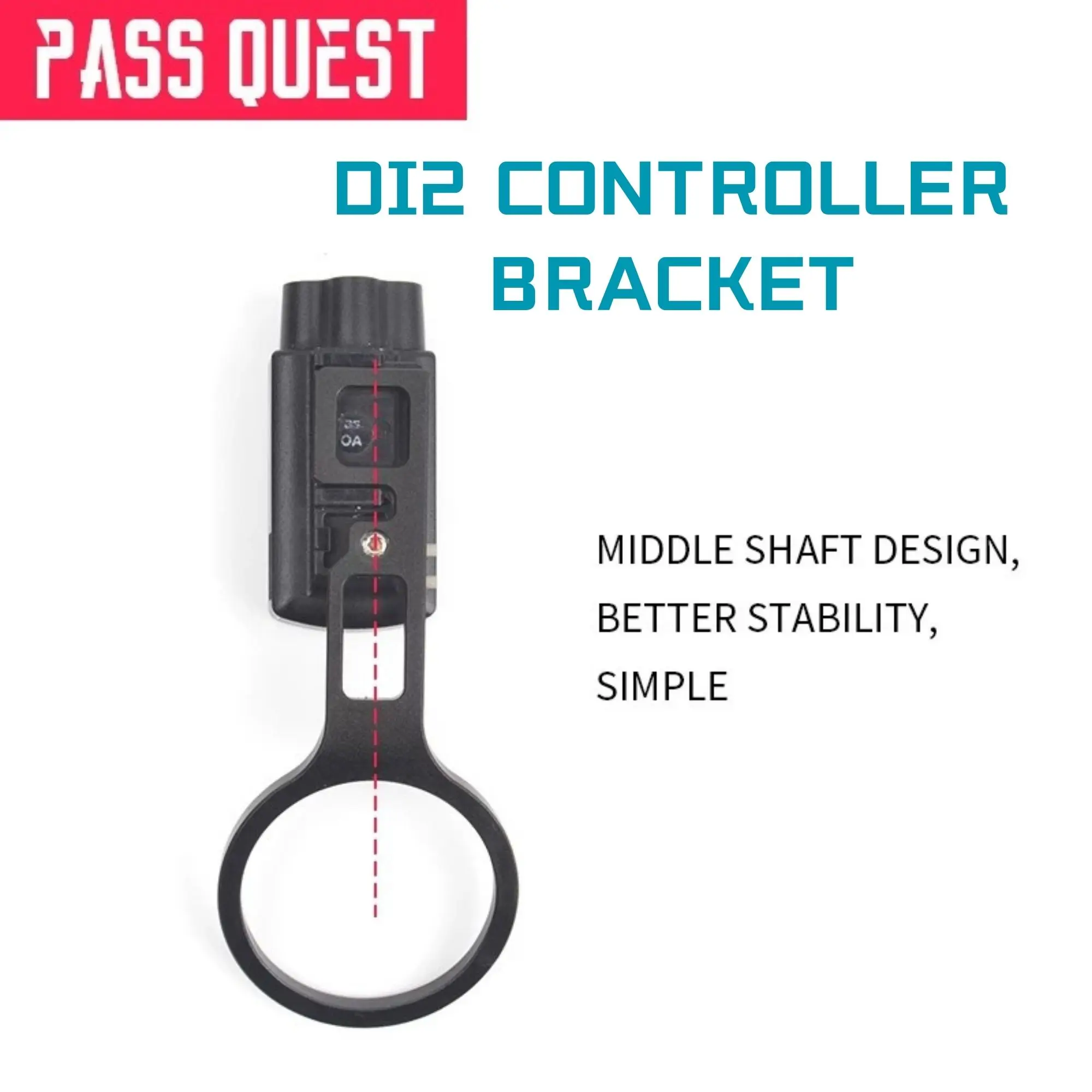 

PASS QUEST 28.6mm 31.8mm Bike Holder Battery Mount For Giant OD2 Di2 Junction Bicycle Expand Holder Bike Accessories