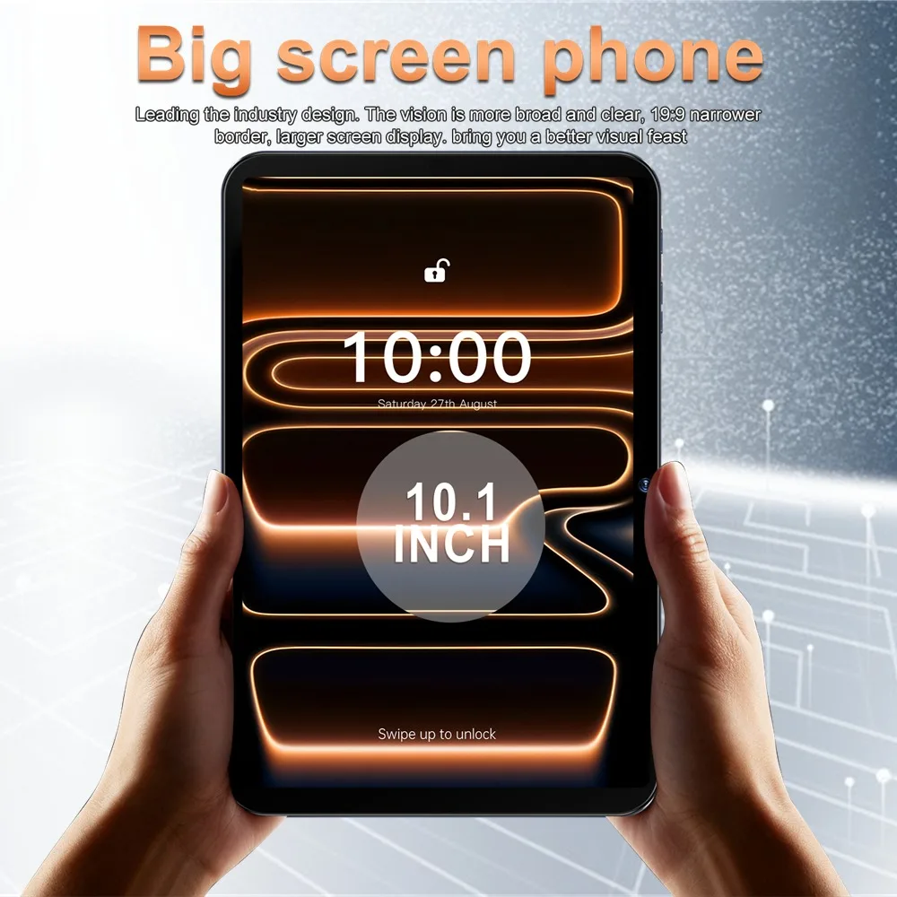 CHOTOG HOT NEW Pad 7s Pro Tablet 10.1 Inch Android 15 Tab PC 16+32MP Camera 22GB+2TB 10000mAh Battery Factory Face Unlocked Wifi GPS Tablets For Children's Kids