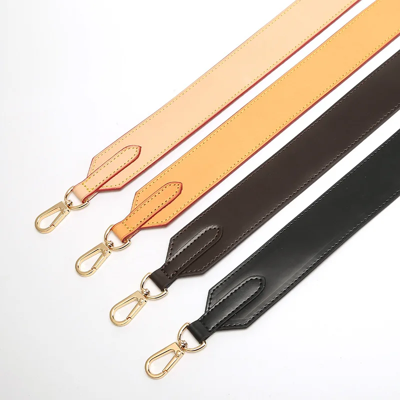 65CM Genuine Leather Wide Bag Strap for Handbags Vegetable Tanned Women Shoulder Bag Straps for Handle Crossbody Bag Accessories