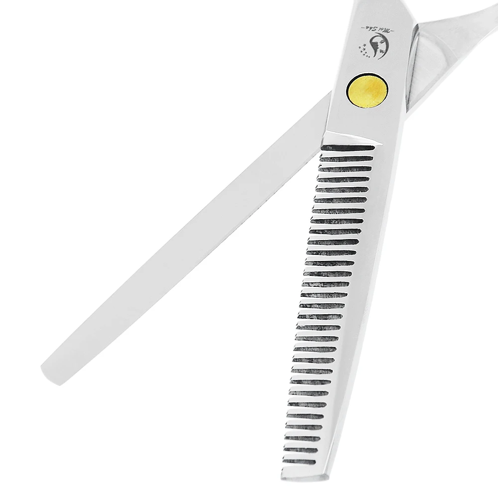 5.5/6 بوصة المهنية مقصات الحلاقة مجموعة مقصات الحلاق اليابان الصلب صالون قص الشعر ترقق مقص قادين A0054A