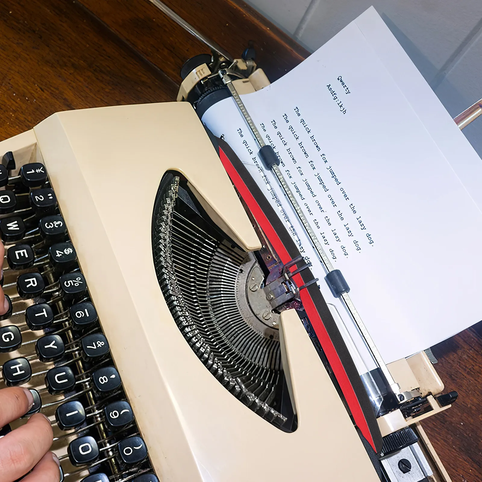 

Convenient Typewriter Ribbon Replacement Universal Fit Retro Typewriters High-Grade Ink Ribbon Wear-Resistant Nylon Material