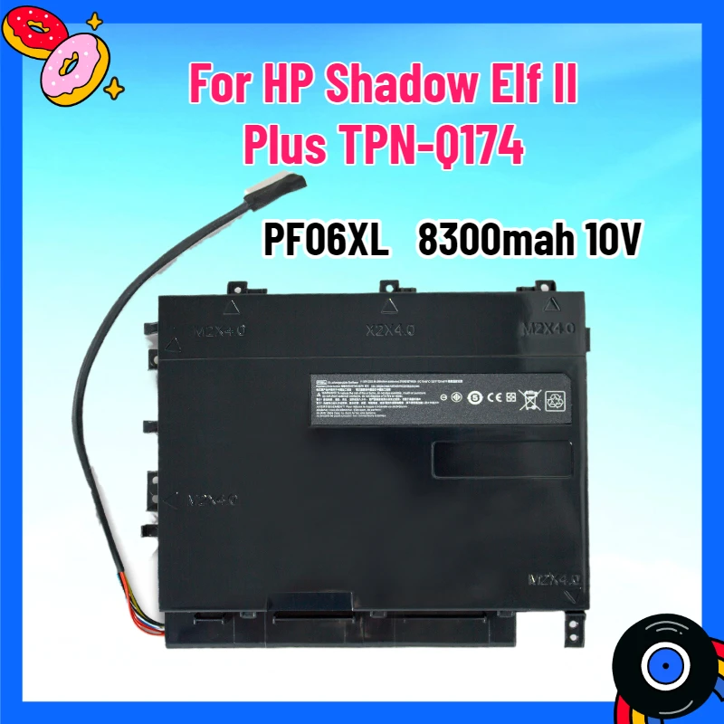 

14.8V 2950MAH PF06XL PF06 Laptop Battery for HP Omen 17-w100 Series HSTNN-DB7M 853294-850