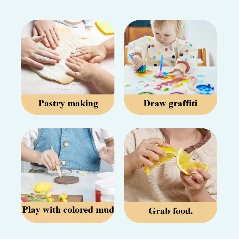 Children's Disposable Gloves Food-grade Special Tpe Thickened Children's Babies To Eat At Home.