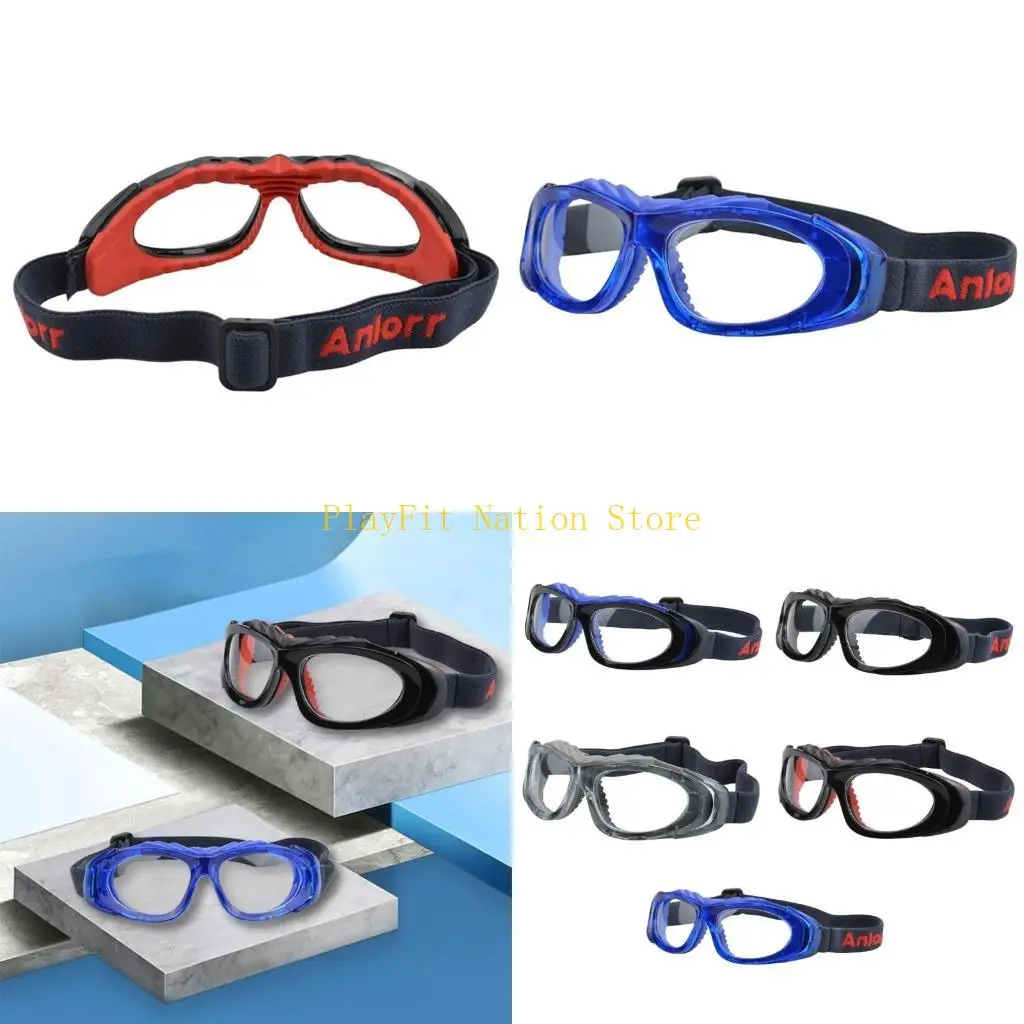 Sports Glasses, Men Womens Protective Goggles Eyewear Baseball Running Sports Cycling Glasses, Anti-Fog Shock-Absorption