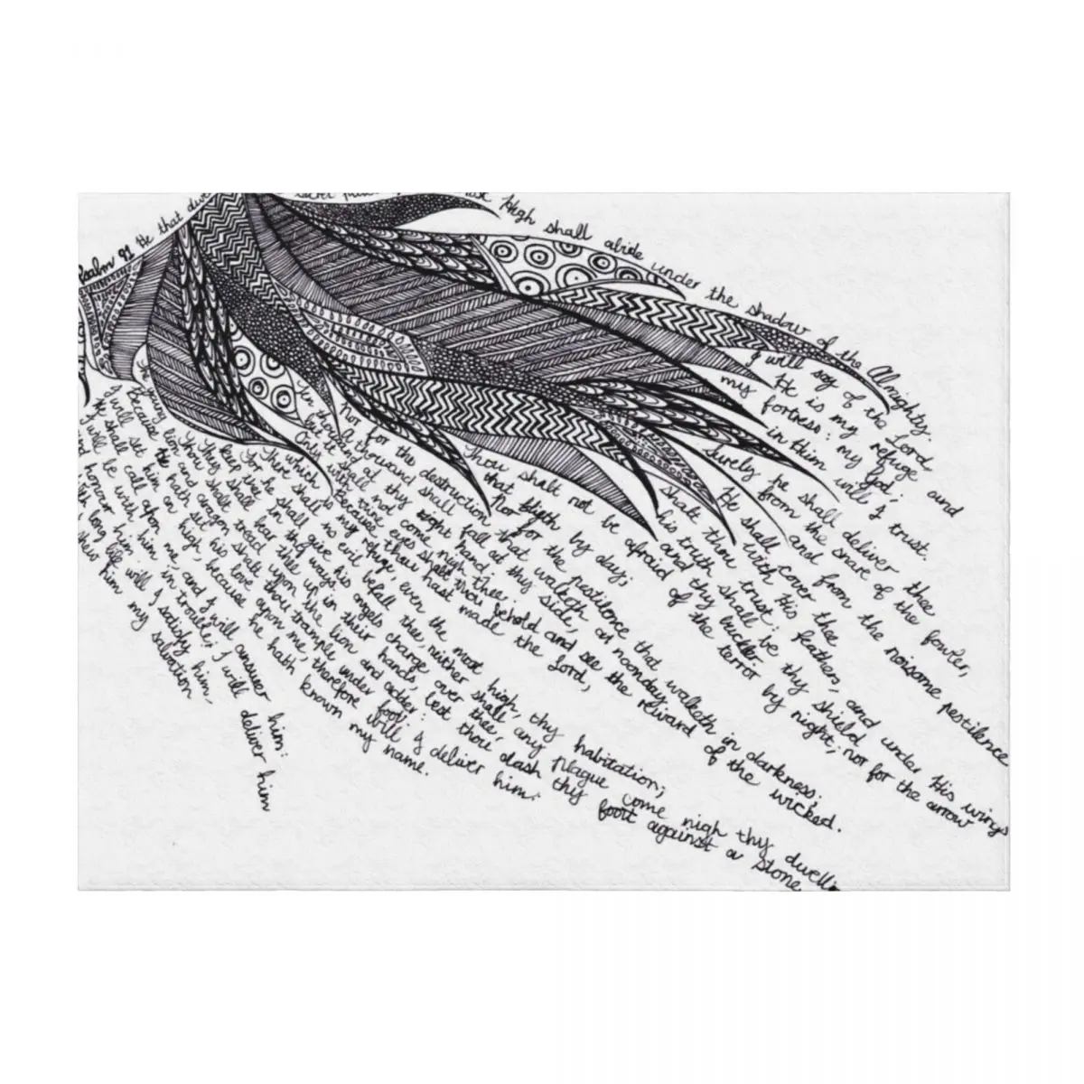 

Psalm 91 Throw Blanket heavy to sleep blankets ands For Sofa Thin Luxury Thicken Blankets