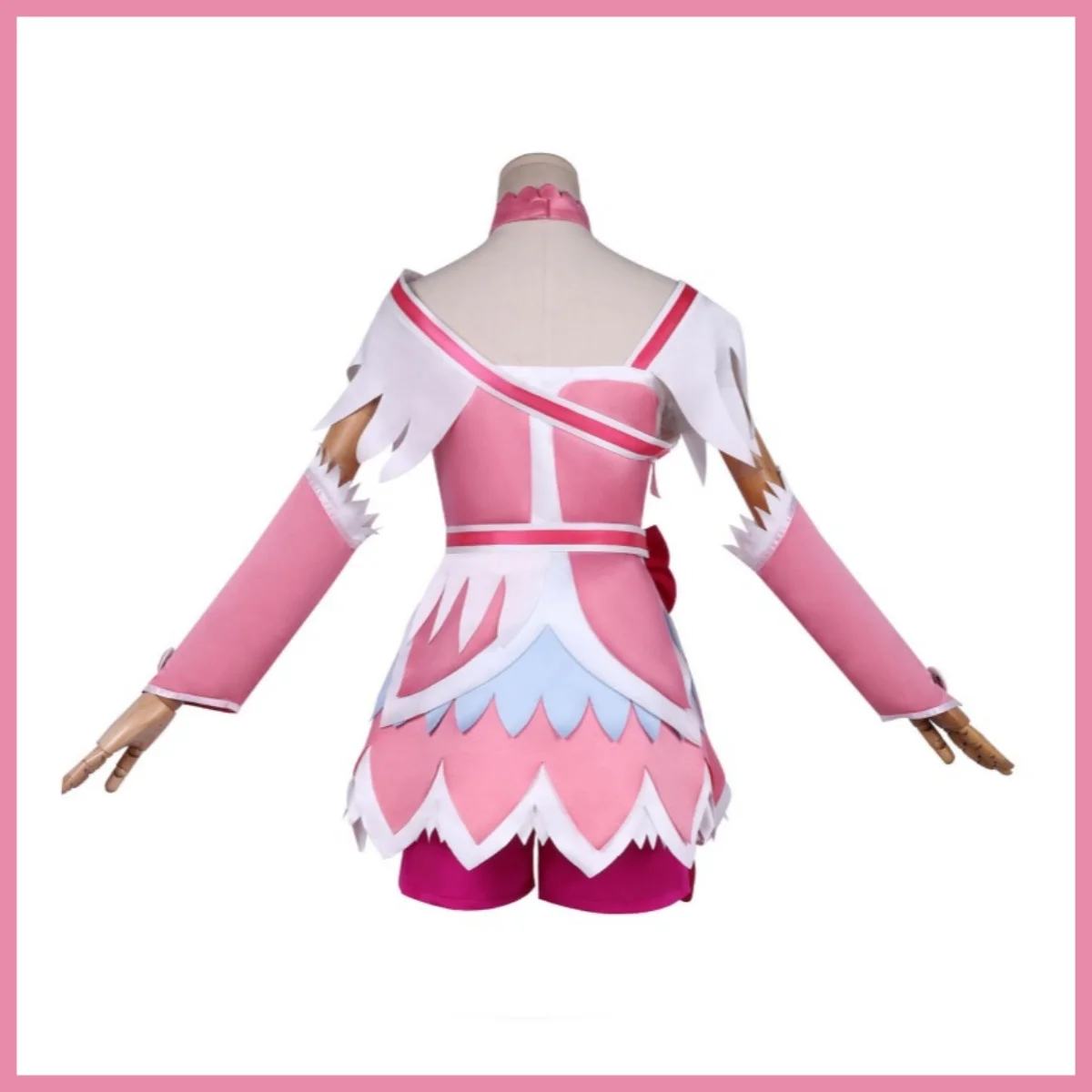 Anime Doki Doki! PreCure Cure Heart Cosplay Costume Pretty Cure Pink Lolita Skirt Wig Woman Sexy Carnival Halloween Suit view 4