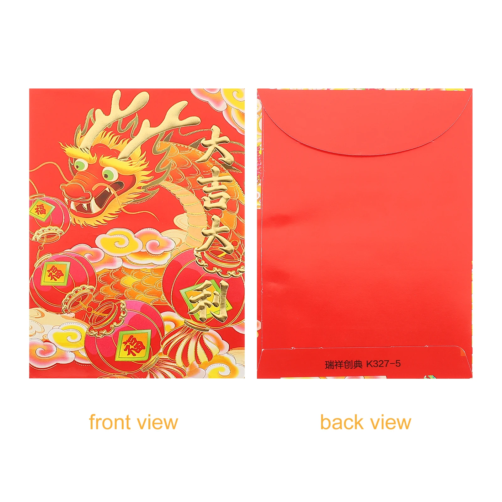 

30 Pcs Red Envelope Bag Hongbao Envelopes Chinese New Year Lantern Lucky Money Paper Office