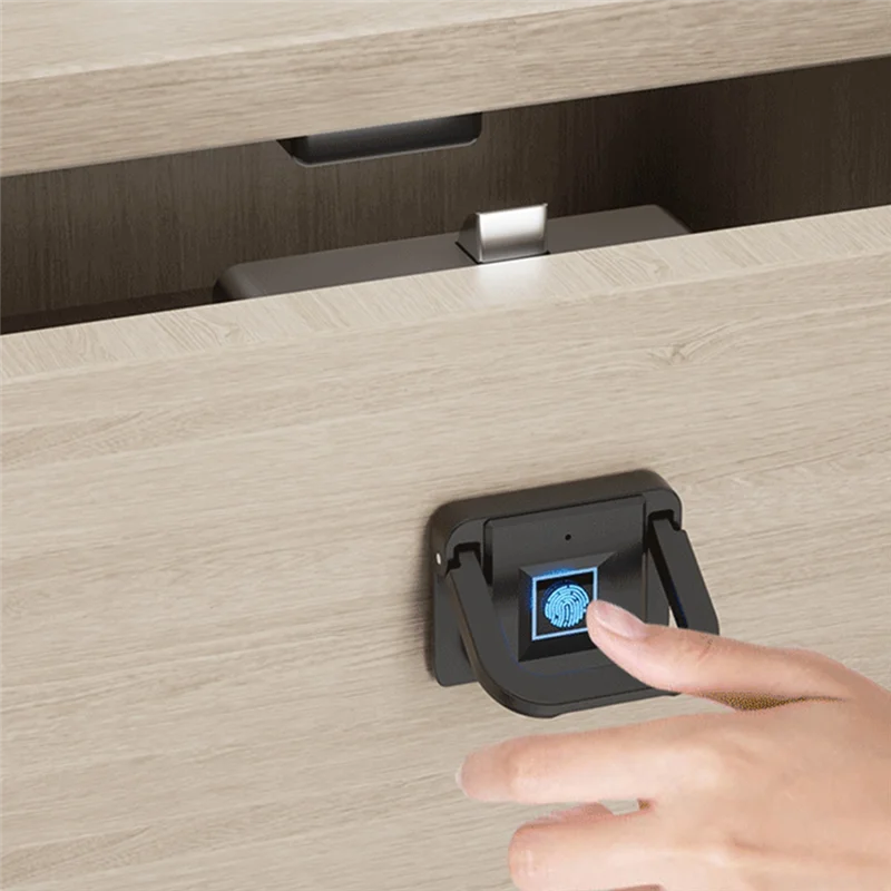 ABVO-Electronic Fingerprint Drawer Lock For Secure Home And Office Cabinets, Locker And Bedside Furniture