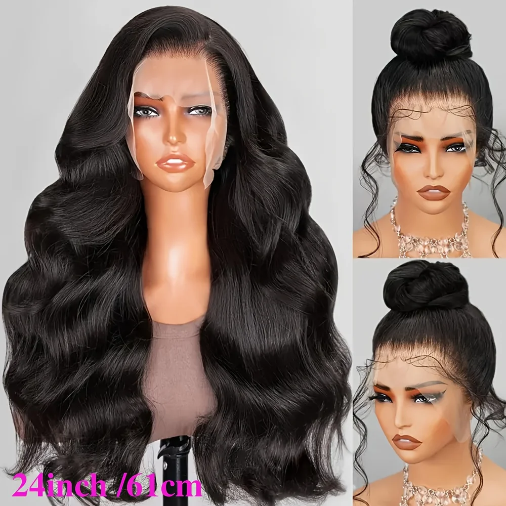 HD 360 شعر مستعار دانتيل كامل مع حزام غير مرئي 250% كثافة شعر الإنسان الجسم موجة الدانتيل شعر مستعار أمامي HD 360 الدانتيل شعر مستعار أمامي شعر الإنسان #5