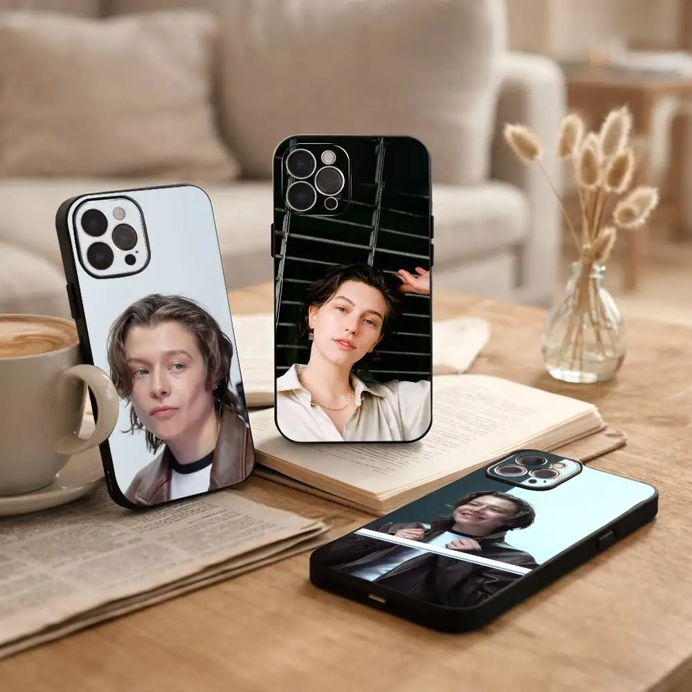 

Actor E-Emma Darcy Phone Case For iPhone17,16,15,14,13,12,Plus,Pro Max, 5G Others Soft Black Cover