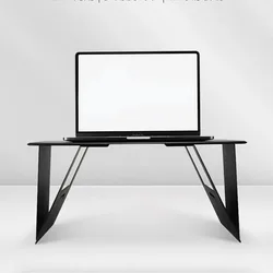 Foldable Laptop Desk Portable Adjustable Mini Laptop Stand Desk For Space-saving Computer Support Home Bedroom Office Working