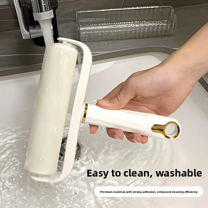 

Super Strong Adhesive Hair Remover Roller for Clothes Dust Removal Hair Cleaning Tool Home Use Waable Plastic Material