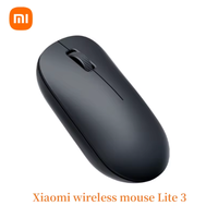 Original Xiaomi Wireless Mijia Mouse Lite 3 2.4GHz 1000DPI Ergonomic Optical Portable Computer Mouse USB Receiver Office Mice