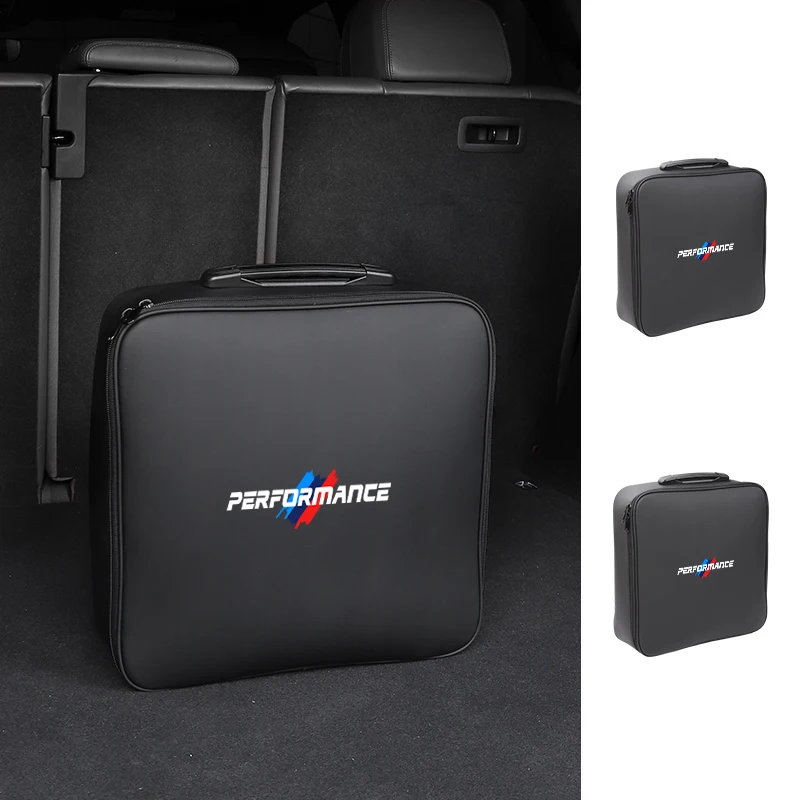 EV Car Charging Cable Storage Box Electric Vehicle Charger Cables Carry Bag For BMW E46 E90 E60 F10 E39 F30 E36 F20 E87 E90