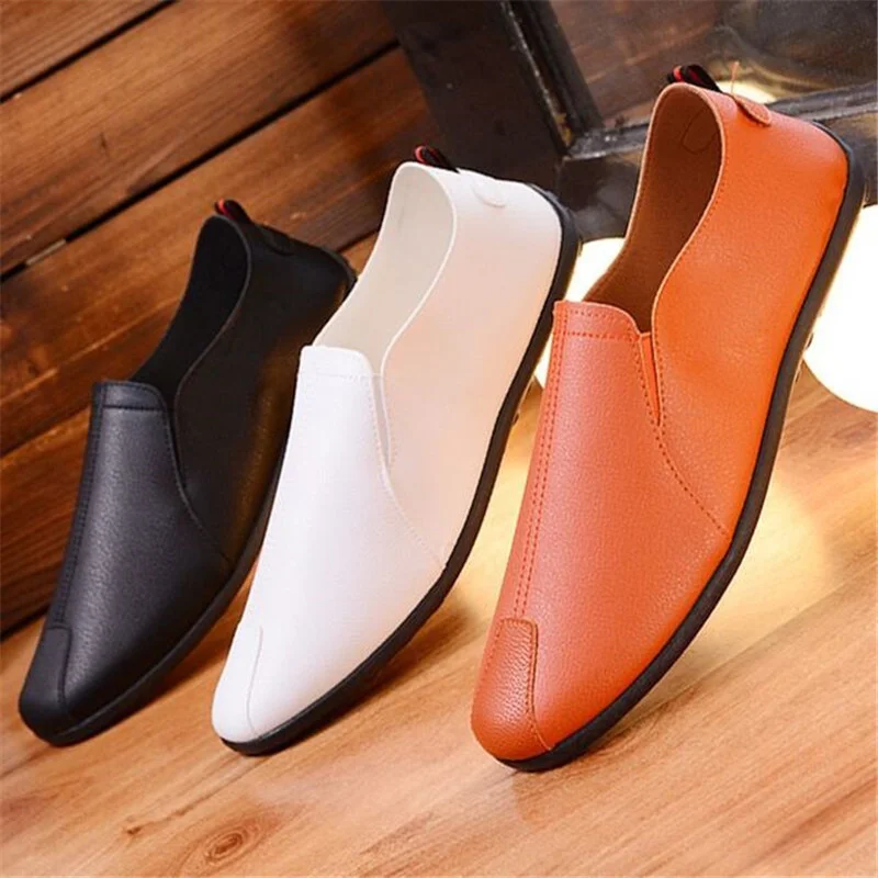 Men Loafers Shoes Spring 2023 Fashion Boat Footwear Man Brand Leather Moccasins Men\'S Shoes Men Comfy Drive Men\'s Casual Shoes