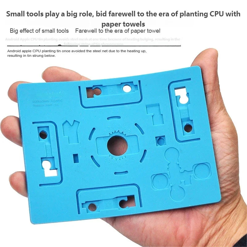 

TW-614 Multifunctional Silicone Soldering Mat for Mobile Phone Maintenance Face ID Fingerprint Repair Insulation Working Mat