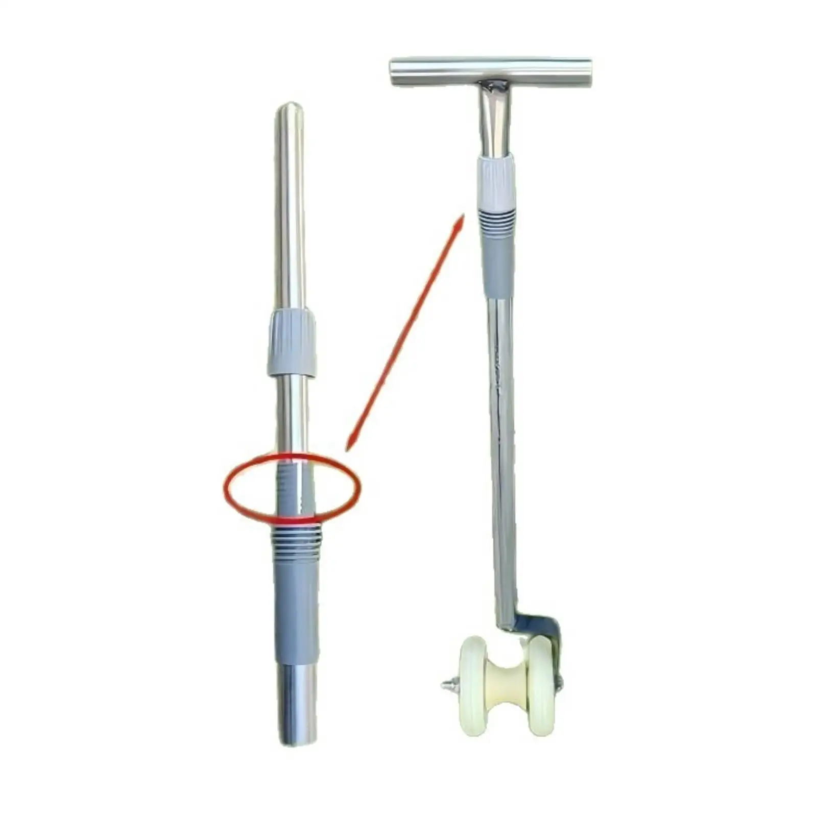 Water Tape Lifter Simple Iron Manual Tool Farm Irrigation Equipment Ergonomic T-shaped Handle for Smooth Tape Setup