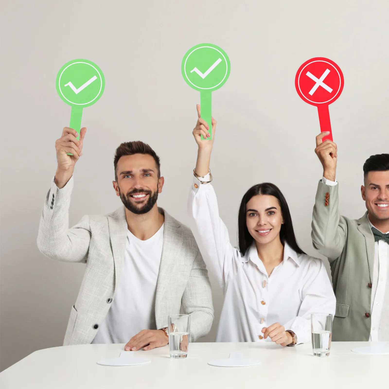 

Набор из 2 портативных многоразовых досок для ответов, инструмент для обучения, доска для голосования для учителей, принадлежности для класса